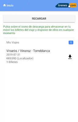 Trenes.com Billetes tren y AVE android App screenshot 2